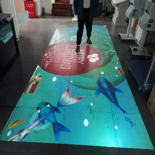Interactive Floor & Wall Projection System – Immersive Games and Visual Effects for Kids Zones - FastZen