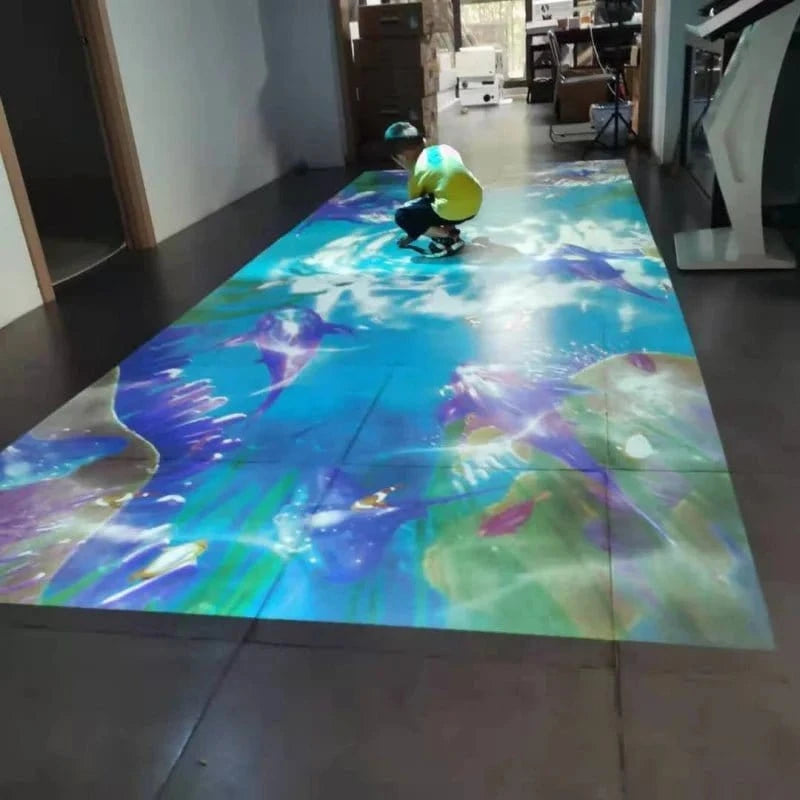 Interactive Floor & Wall Projection System – Immersive Games and Visual Effects for Kids Zones - FastZen