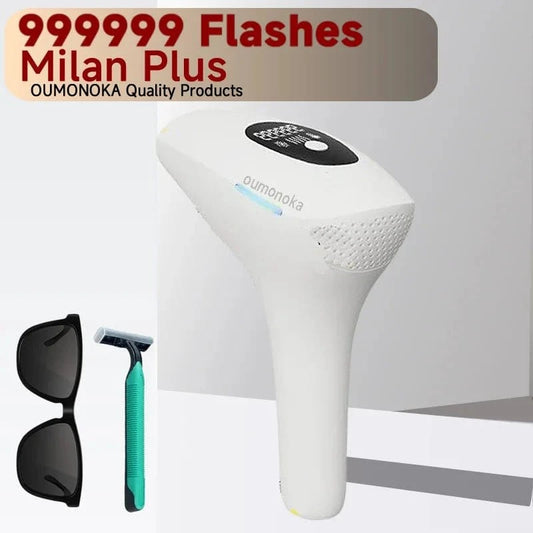 IPL Hair Removal Device – 999,999 Flashes Permanent Epilator for Women &amp; Men, Face &amp; Body Laser Hair Removal Machine - FastZen