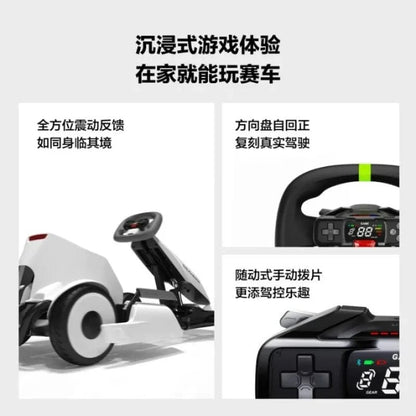 Kart Kit 2nd Generation + Mini Balance Car – 4 - Wheel Electric Drift Racing Toy for Kids & Adults - FastZen