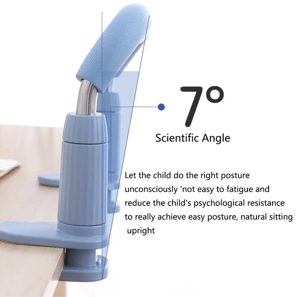 Kids Sitting Posture Corrector – Adjustable Table Seat Support Brace with Anti - Slip Clip - FastZen