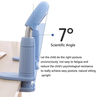 Kids Sitting Posture Corrector – Adjustable Table Seat Support Brace with Anti - Slip Clip - FastZen