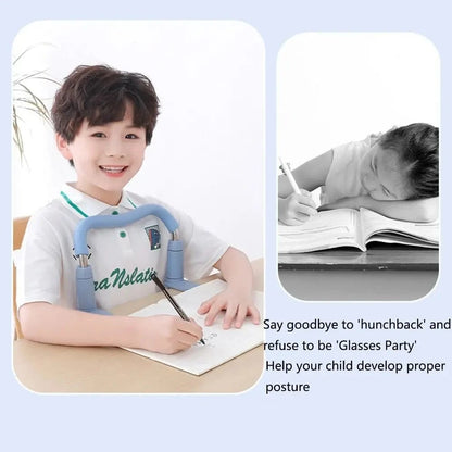 Kids Sitting Posture Corrector – Adjustable Table Seat Support Brace with Anti - Slip Clip - FastZen