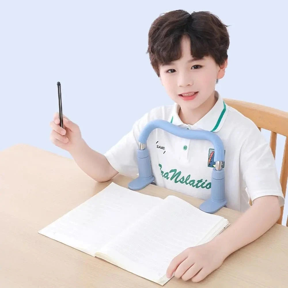 Kids Sitting Posture Corrector – Adjustable Table Seat Support Brace with Anti - Slip Clip - FastZen