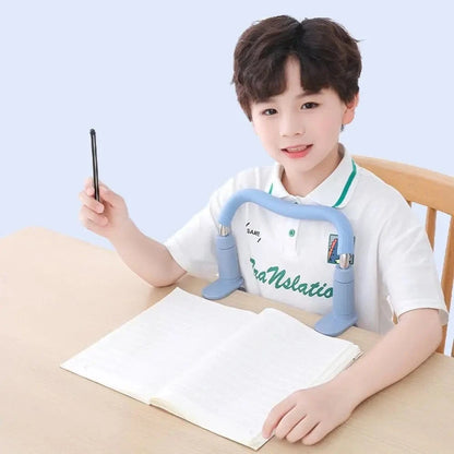 Kids Sitting Posture Corrector – Adjustable Table Seat Support Brace with Anti - Slip Clip - FastZen