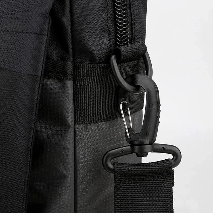 Large capacity crossbody bag, daily commuting shoulder bag, casual men's bag, multi - layer fashionable crossbody bag - FastZen