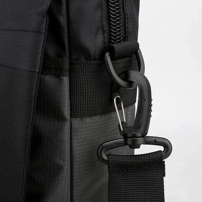 Large capacity crossbody bag, daily commuting shoulder bag, casual men's bag, multi - layer fashionable crossbody bag - FastZen