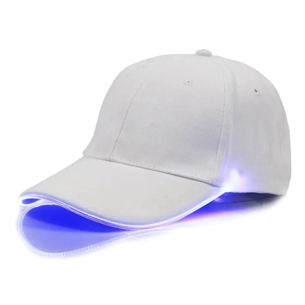 LED Luminous Hip - Hop Cap – Adjustable Flashing Baseball Hat for Club, Dance, and Party - FastZen