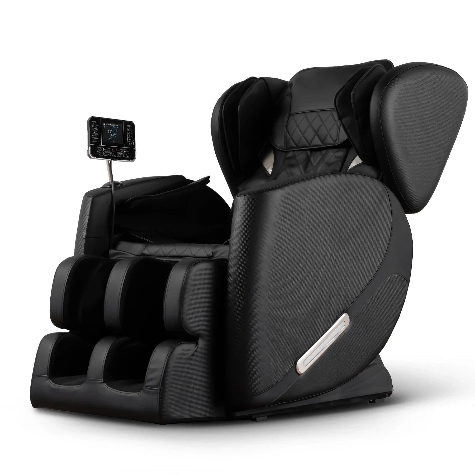 Luxury 4D Massage Chair Recliner with Zero Gravity, Heating Therapy, Full Body Airbag Massage, Foot Roller &amp; Bluetooth Speaker – 3 Year Warranty - FastZen