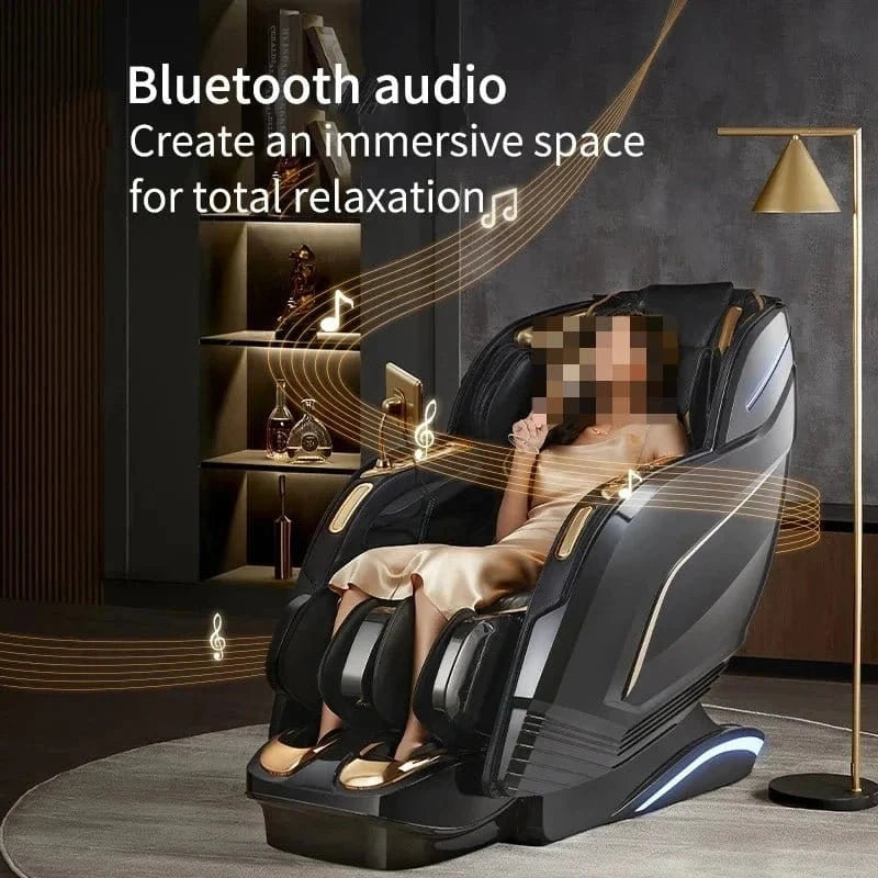 Luxury Gravity Massage Chair – Full Body Shiatsu Recliner with Touch Screen & Supercar Design - FastZen