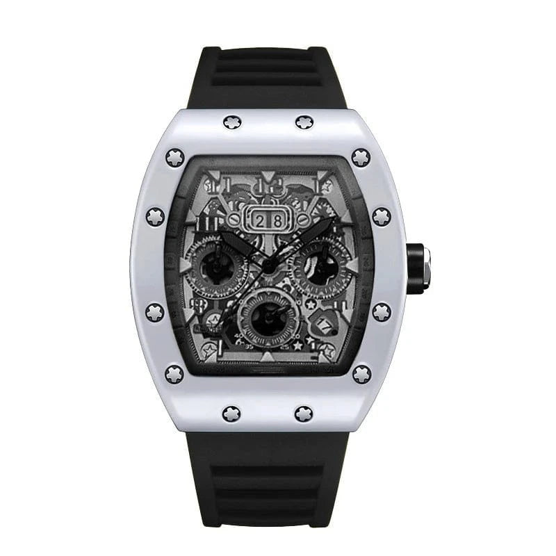 Luxury Hollow Design Men’s Quartz Wristwatch - FastZen