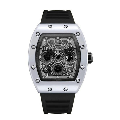 Luxury Hollow Design Men’s Quartz Wristwatch - FastZen