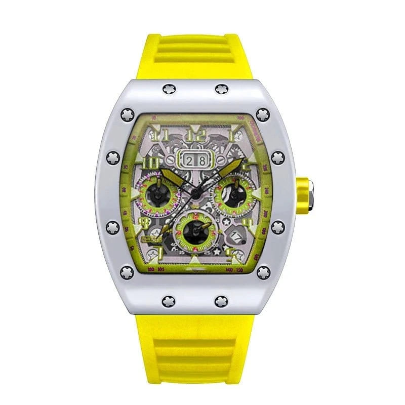 Luxury Hollow Design Men’s Quartz Wristwatch - FastZen