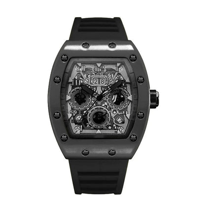 Luxury Hollow Design Men’s Quartz Wristwatch - FastZen