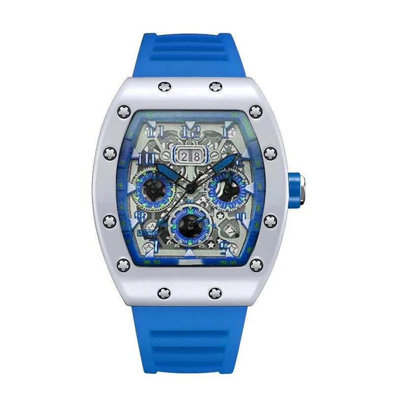 Luxury Hollow Design Men’s Quartz Wristwatch - FastZen