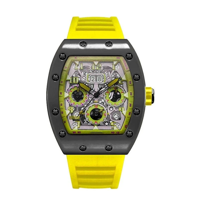 Luxury Hollow Design Men’s Quartz Wristwatch - FastZen
