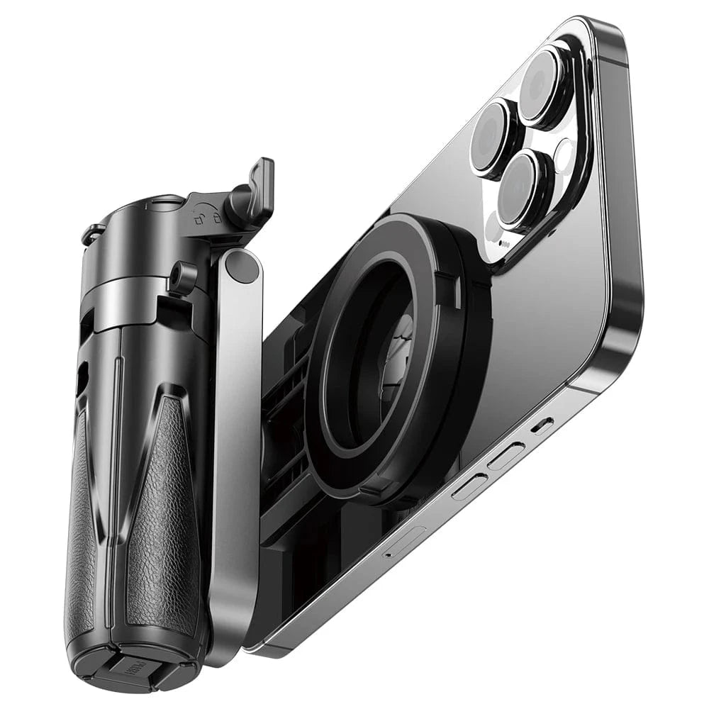 Magnetic Selfie Stick Phone Tripod with Remote – Extendable MagSafe Tripod Stand for iPhone 16/15/14/13/12, Xiaomi & Samsung - FastZen