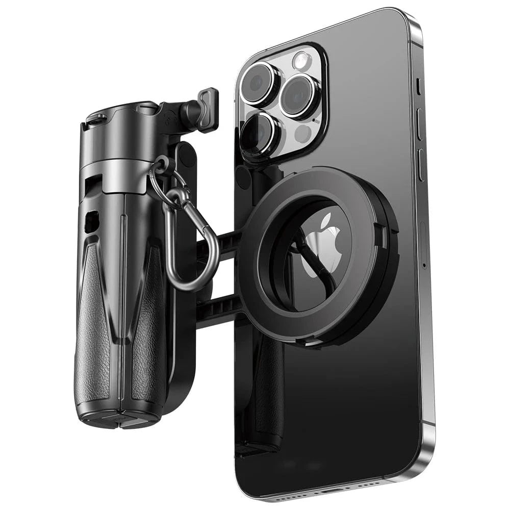 Magnetic Selfie Stick Phone Tripod with Remote – Extendable MagSafe Tripod Stand for iPhone 16/15/14/13/12, Xiaomi & Samsung - FastZen