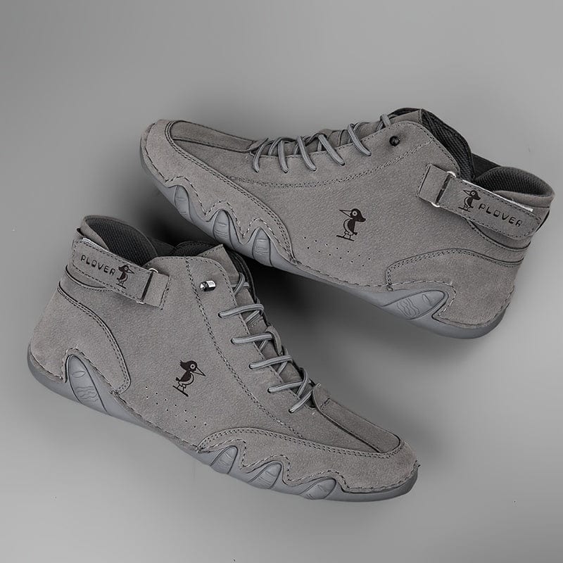 Men’s Casual Solid Color Lace - Up Sports Shoes - Comfortable, Non - Slip & Durable - FastZen