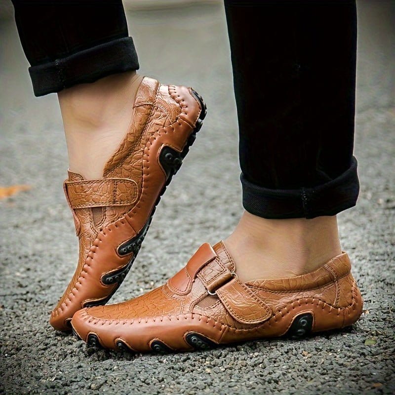 Men'S Slip - On Loafers - Soft Sole, Breathable & Lightweight Casual Shoes - FastZen