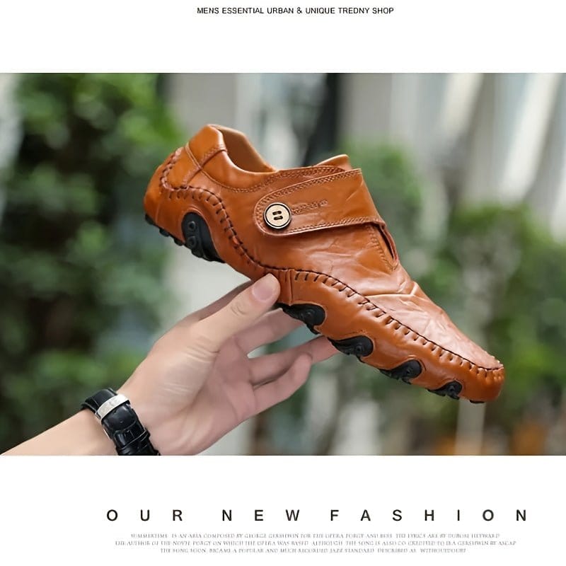 Men'S Slip - On Loafers - Soft Sole, Breathable & Lightweight Casual Shoes - FastZen