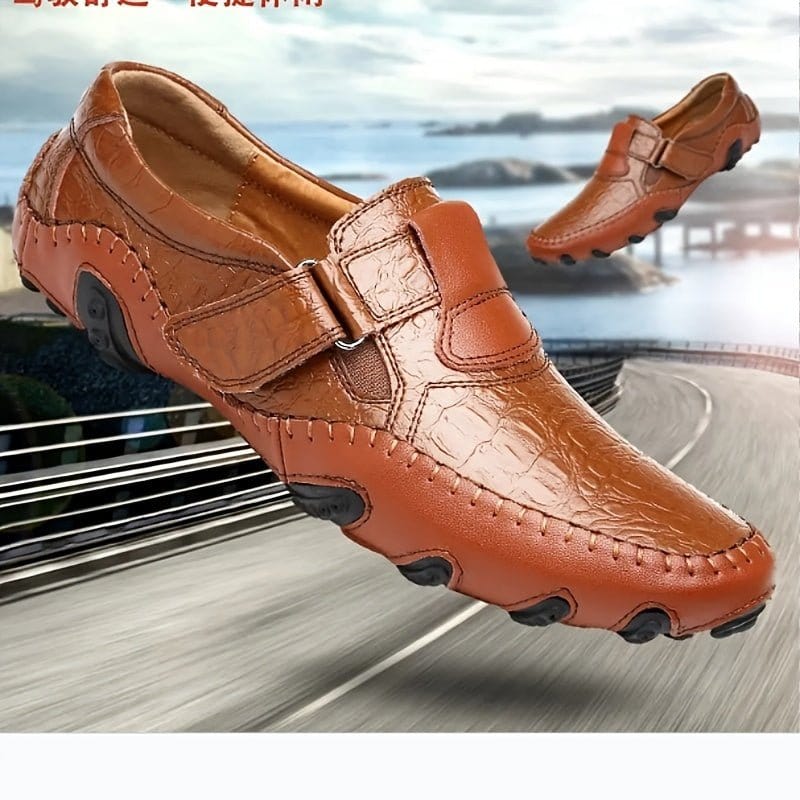 Men'S Slip - On Loafers - Soft Sole, Breathable & Lightweight Casual Shoes - FastZen