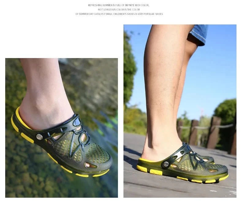 Men's Summer Sandals – Lightweight Water Shoes & Flip Flops - FastZen