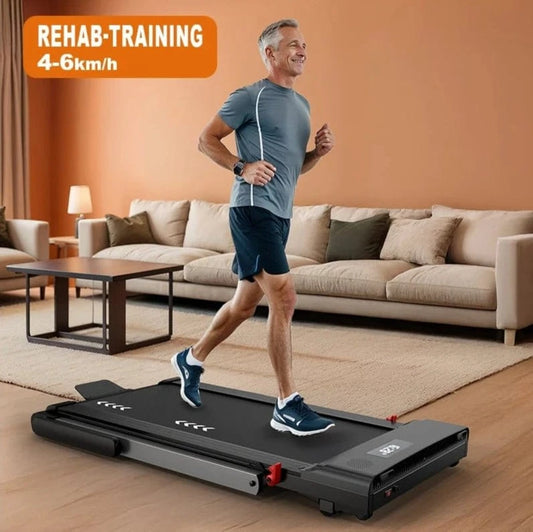Mettlematic Tapis de Course 2 - en - 1 – Pliable, Connecté & Ultra - Silencieux - FastZen