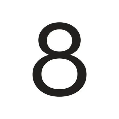 Modern Residential LED House Number Light – Waterproof Outdoor Illuminated Address Plaque for Home & Hotel - FastZen