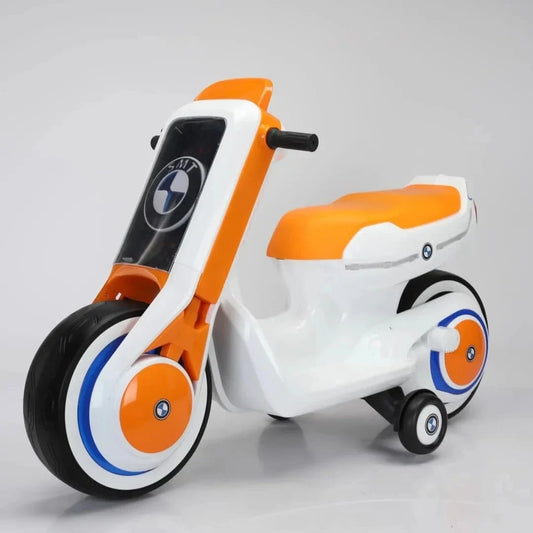 Moto Électrique Double Siège – Jouet à Batterie 2 Roues 3 - 6 Ans – Modèle Parent - Enfant, Charge Rapide - FastZen