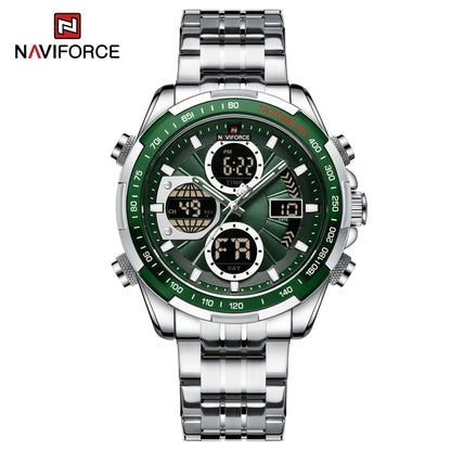 NAVIFORCE Fashion Military Watches for Men Luxury Original Sports Chronograph Watch Waterproof Quartz Clock Digital WristWatch - FastZen