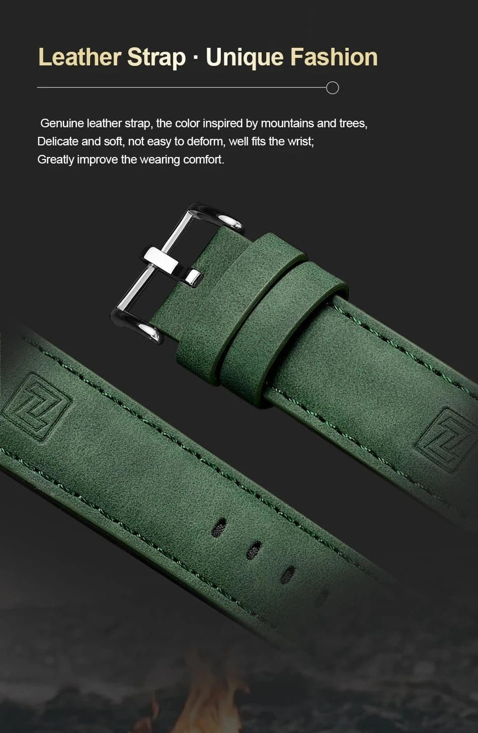 NAVIFORCE Fashion Military Watches for Men Luxury Original Sports Chronograph Watch Waterproof Quartz Clock Digital WristWatch - FastZen