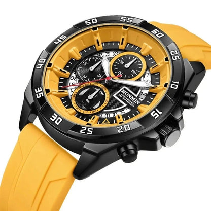 New Sport Men's Watch Silicone Strap Waterproof Military Quartz Wristwatches Date Luminous Clock Relogio Masculino Drop Shipping - FastZen