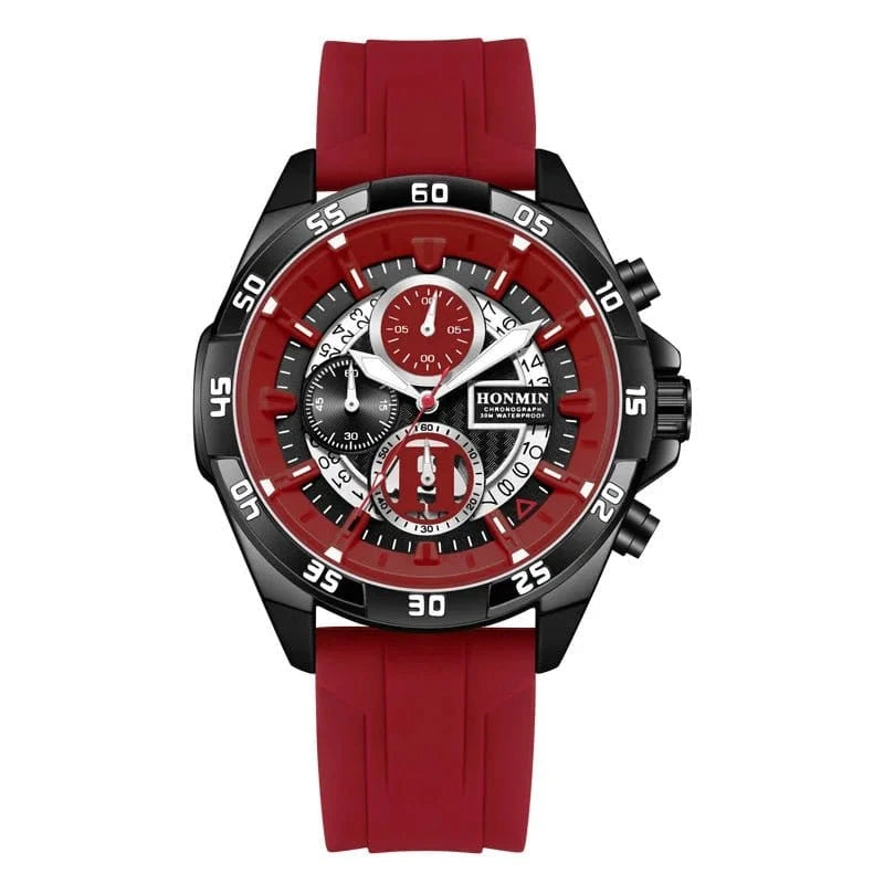 New Sport Men's Watch Silicone Strap Waterproof Military Quartz Wristwatches Date Luminous Clock Relogio Masculino Drop Shipping - FastZen