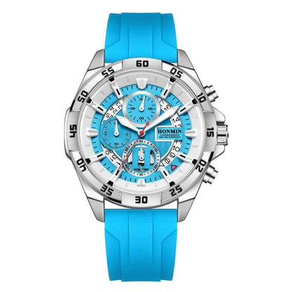 New Sport Men's Watch Silicone Strap Waterproof Military Quartz Wristwatches Date Luminous Clock Relogio Masculino Drop Shipping - FastZen
