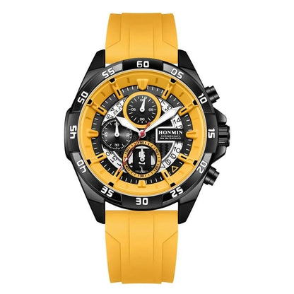 New Sport Men's Watch Silicone Strap Waterproof Military Quartz Wristwatches Date Luminous Clock Relogio Masculino Drop Shipping - FastZen