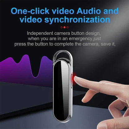 One - Click Digital Voice Recorder Camera – 1080P HD Dictaphone with Noise Reduction 256GB Storage - FastZen