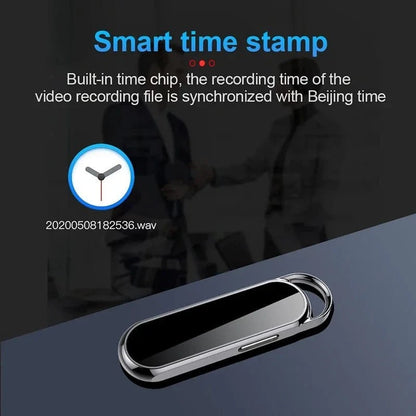 One - Click Digital Voice Recorder Camera – 1080P HD Dictaphone with Noise Reduction 256GB Storage - FastZen