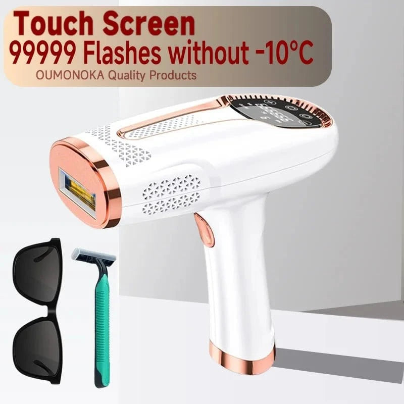 Permanent IPL Laser Hair Removal Device – Unisex Epilator for Face &amp; Body, Shaver &amp; Razor Alternative - FastZen