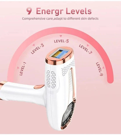 Permanent IPL Laser Hair Removal Device – Unisex Epilator for Face &amp; Body, Shaver &amp; Razor Alternative - FastZen