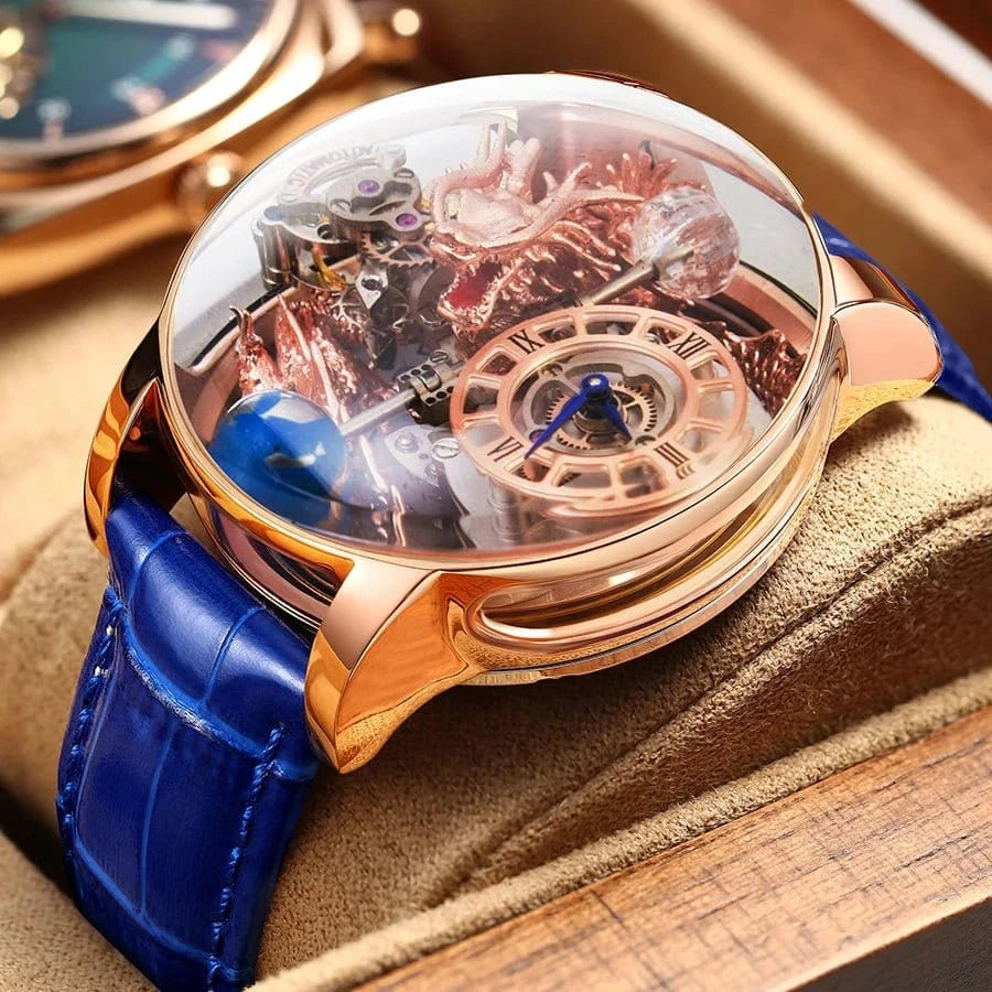 PINDU Upgraded Version Pindu Russian Roulette Celestial Series Quartz Watch Men's Astronomical Casino Las Vegas Men's Watch - FastZen