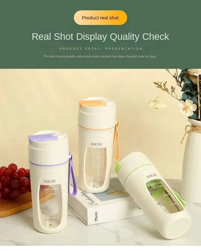 Portable Blender USB Rechargeable Personal Size Blender Juicer Machines Cup For Smoothies And Shakes - FastZen