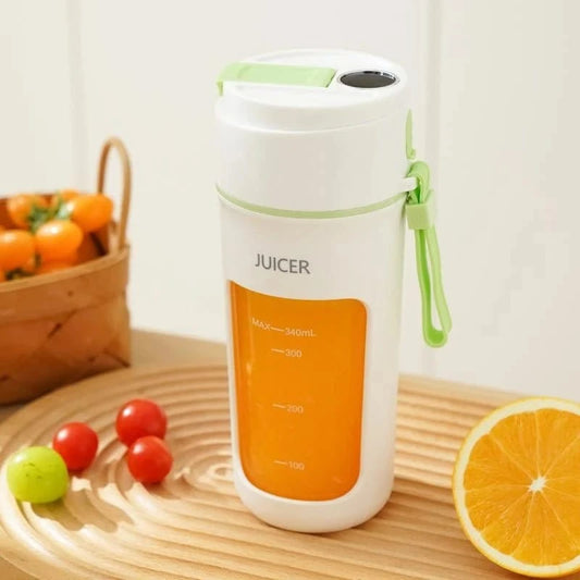 Portable Mini Electric Blender – 6 Blades, 1200mAh Rechargeable Juice Maker &amp; Smoothie Mixer - FastZen