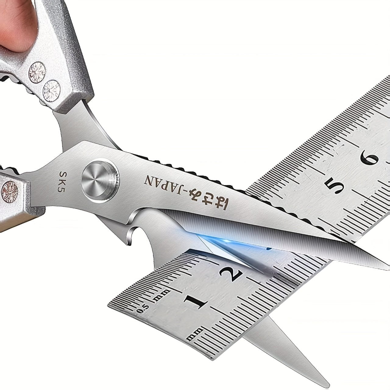 Sharp & Durable Stainless Steel Chicken Bone Scissors – Multi - Purpose Kitchen Shears - FastZen