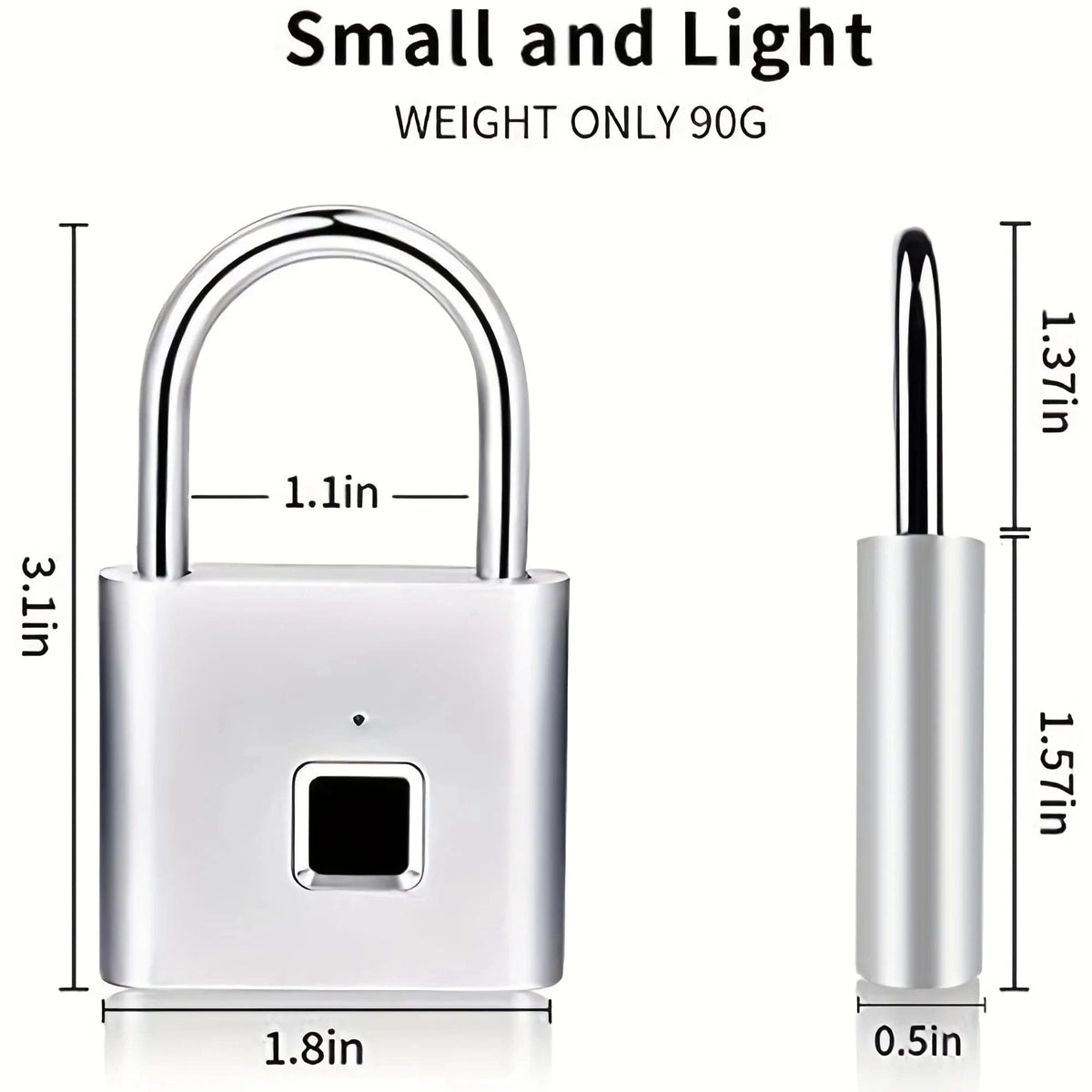 Smart Fingerprint Padlock - FastZen