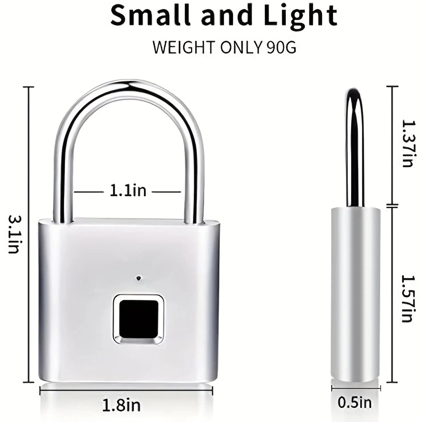 Smart Fingerprint Padlock - FastZen