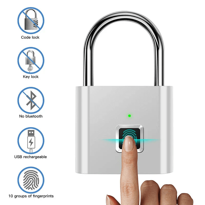 Smart Fingerprint Padlock - FastZen