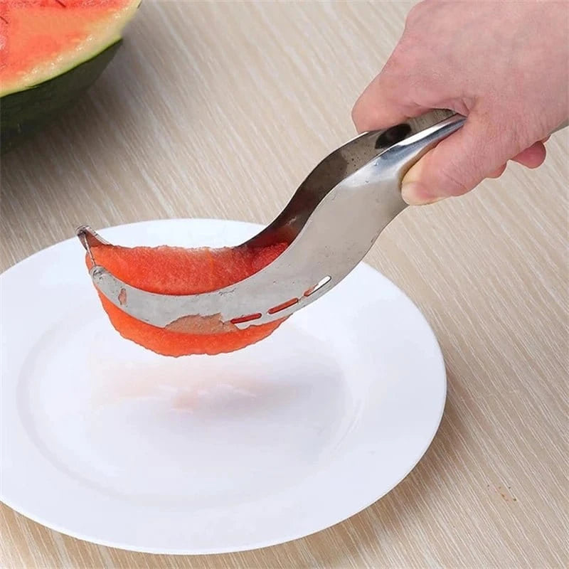 Stainless Steel Windmill Watermelon Cutter – Fruit Slicer & Salad Digger Kitchen Gadget - FastZen