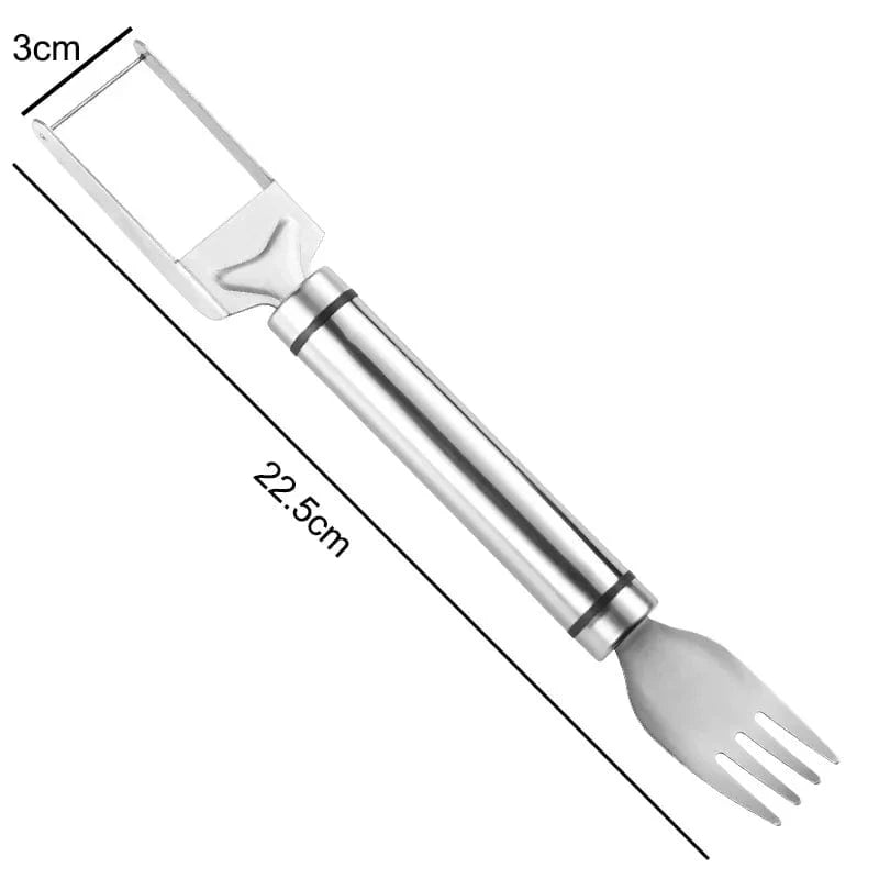 Stainless Steel Windmill Watermelon Cutter – Fruit Slicer & Salad Digger Kitchen Gadget - FastZen