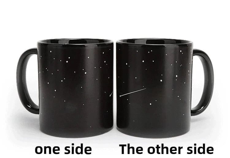 Starry Sky Solar System Color - Changing Ceramic Mug – Temperature Sensitive Coffee Cup - FastZen